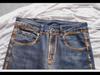 Leichte Luxus-Slim-Fit-Jeans im koreanischen Stil für Herren mit Farbdruck – trendige Freizeithose mit dünnem Design.