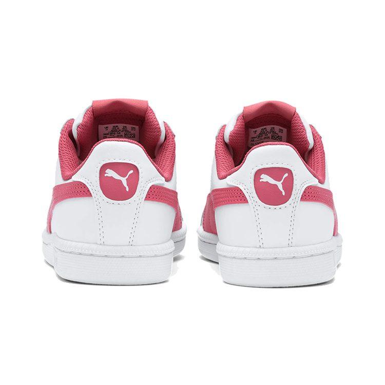 Puma Low Top Kids' Skateboarding Shoes White Pink Teenagers 360162-14