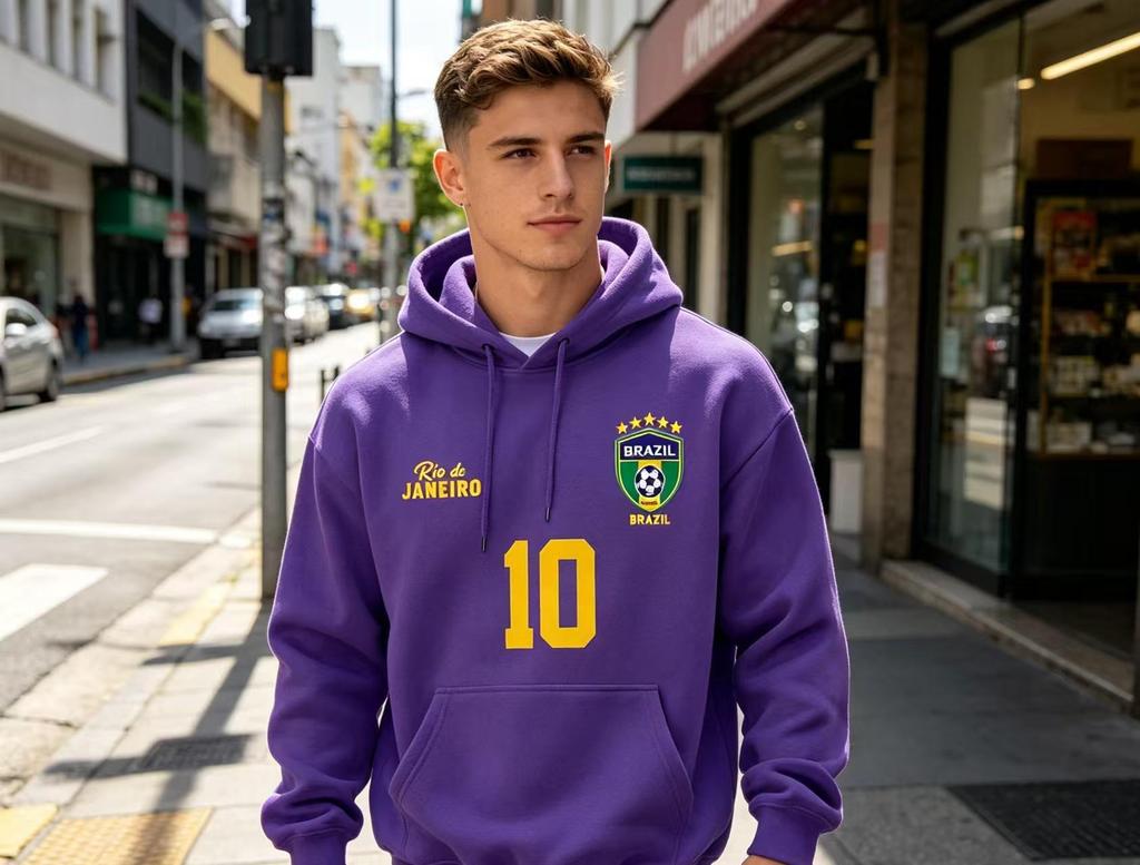 Men's Autumn Trendy Hooded Sports Jacket