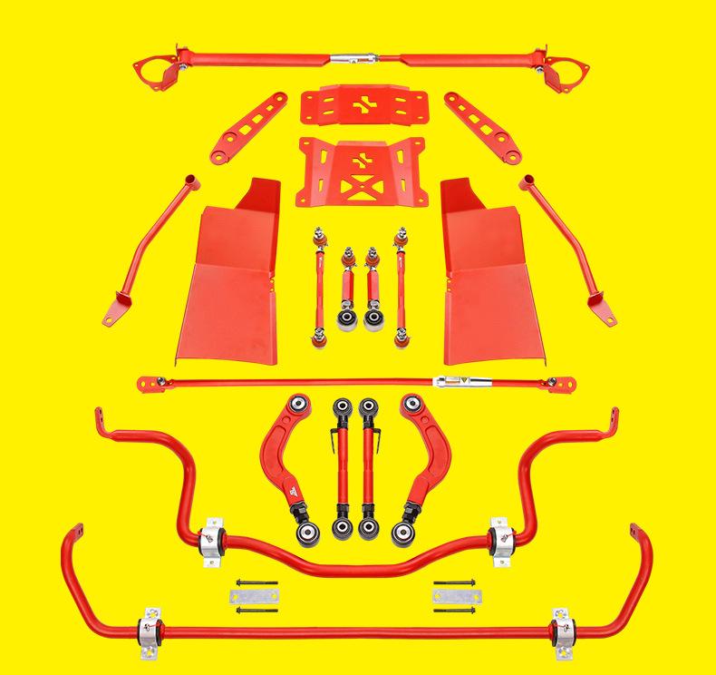 Lynk&Co 01/02/03/05 Chassis Reinforcement: Front Strut Bar with Anti-Roll Damping.