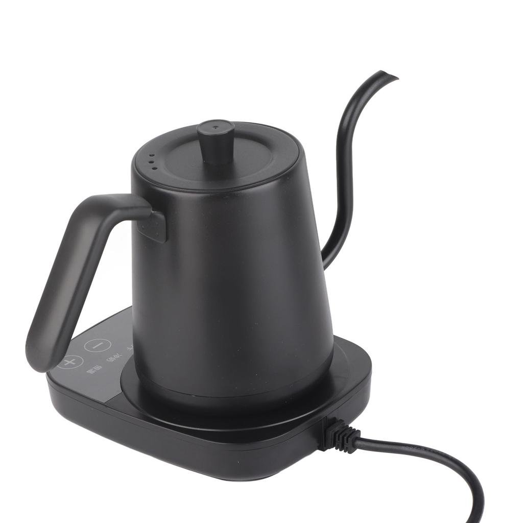 Gooseneck Electric Kettle Stainless Steel Pour Over Tea Coffee Kettle Automatic Temperature Control