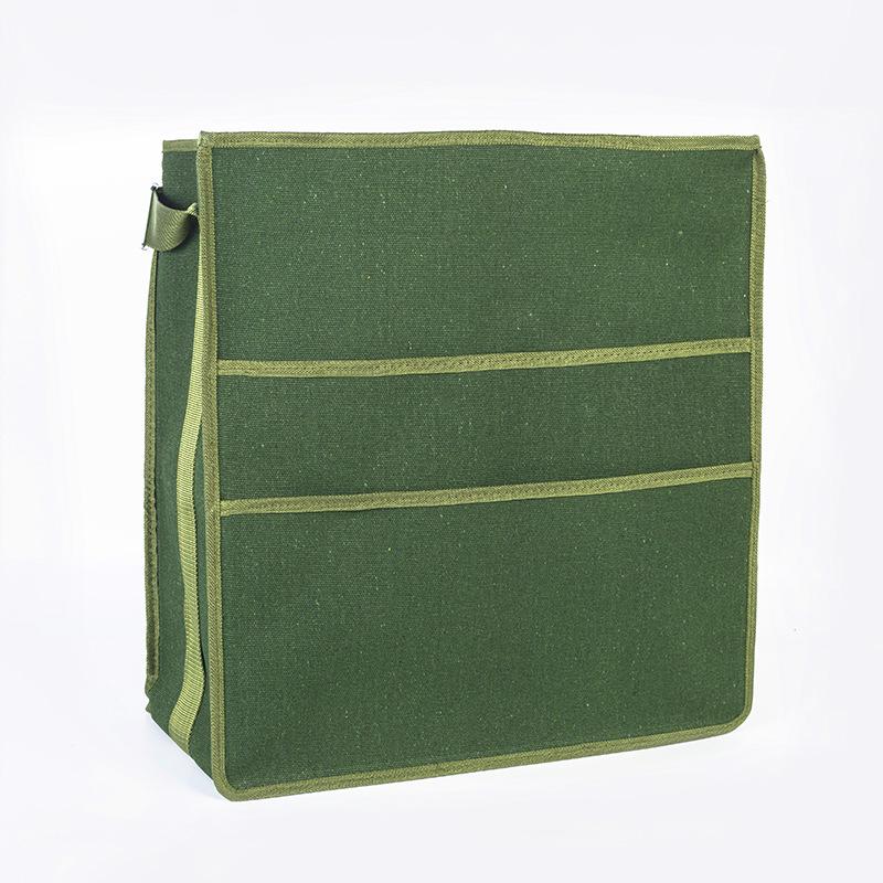 Heavy-Duty Canvas Tool Bag - Multi-Spec Electrician, Carpenter, Auto Repair Box with Portable Storage