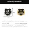 2Pcs 3D Car Body Emblem Metal Stickers Trunk Window Decal For Volvo ES90 EC40 EX40 EM90 XC90 V90 V60 XC60 V40 S80 S60 S90 XC40