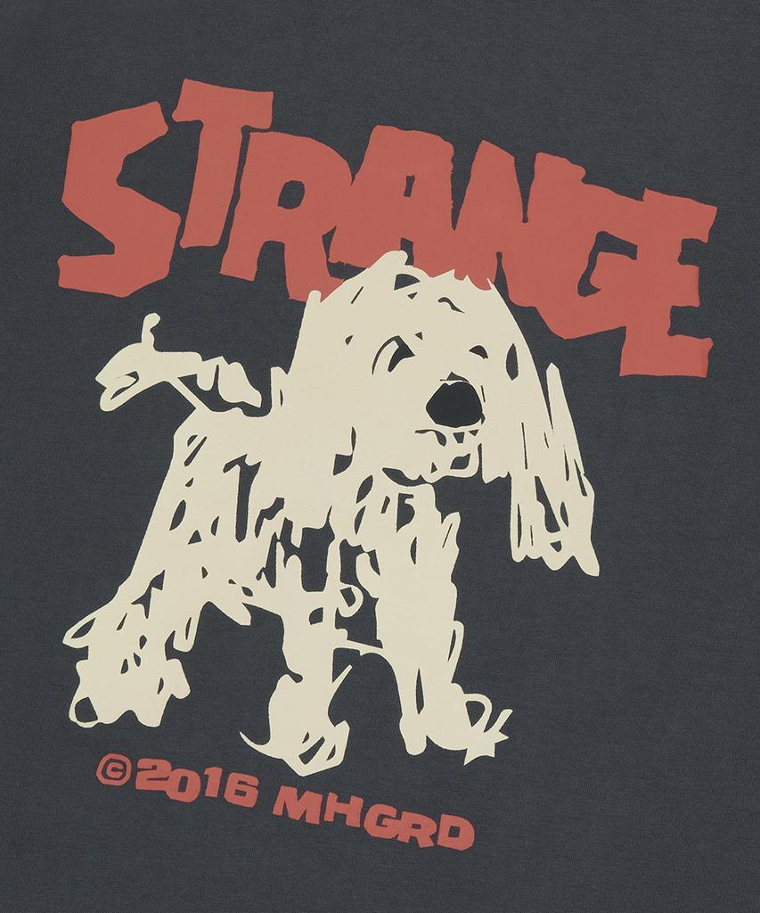 MAHAGRID Strange Puppy Tee Charcoal(Mg2Fmmt506A)