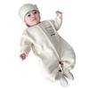 Baby Winter Thick Velvet Jumpsuit - Toddler Long Sleeve Outdoor Romper