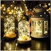 30Leds String Lights Battery Operated Copper Wire Garland Lamp Outdoor Waterproof Fairy Lighting for Xmas Wedding Party Decor