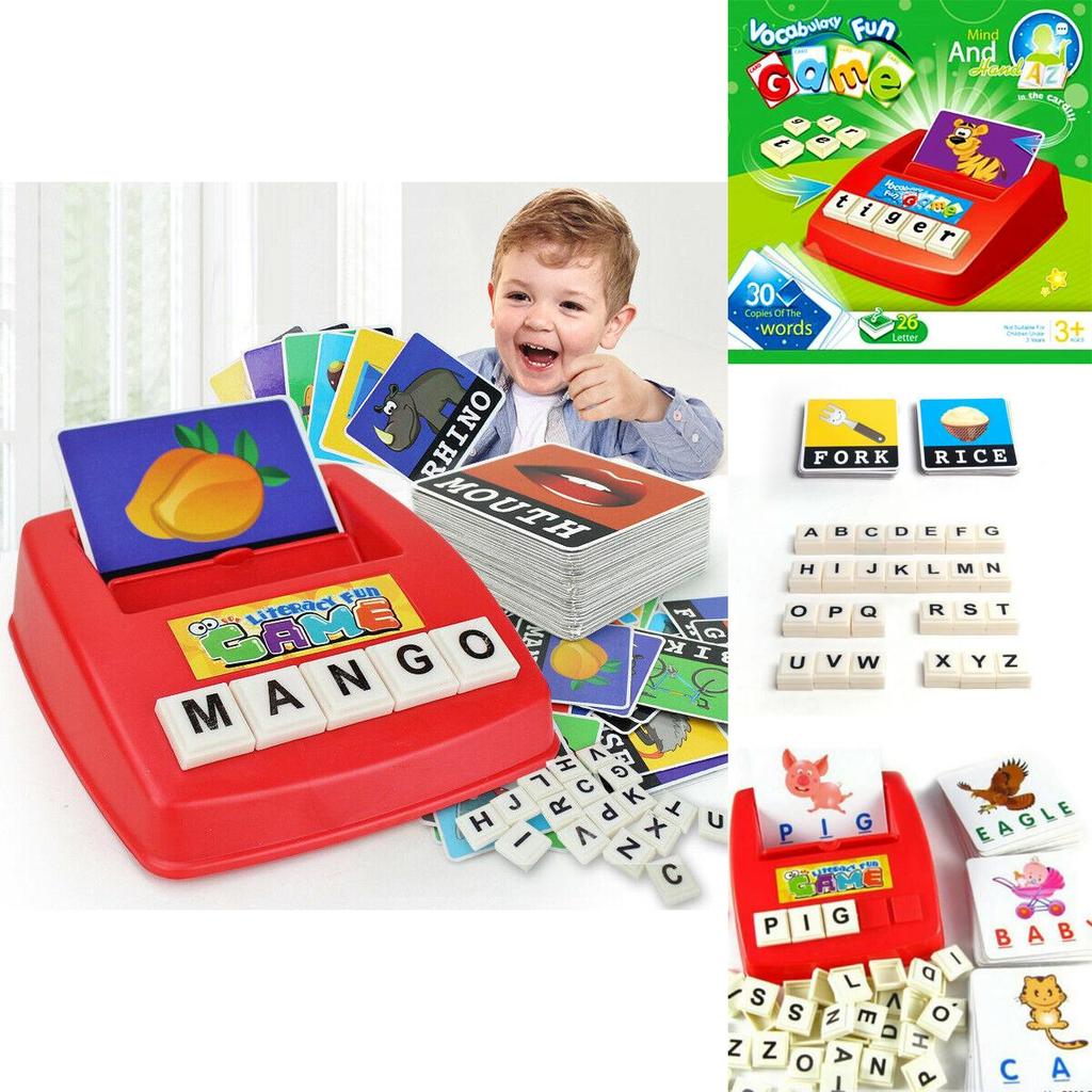 Engaging Educational English Spelling Alphabet Letter Game For Kids Learning Fun