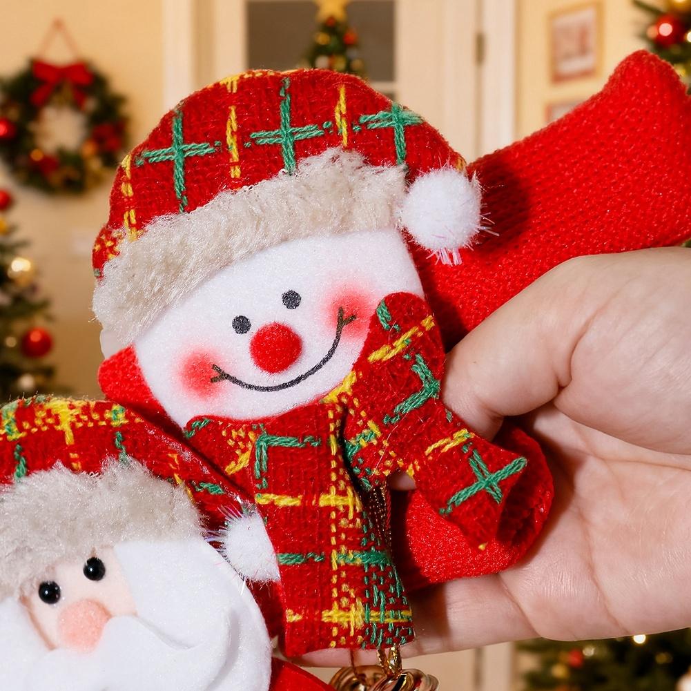 Festive Door Knob Cover Christmas Door Handle Cover Protects From Scratches For Door Handles Adorable Holiday Decorations