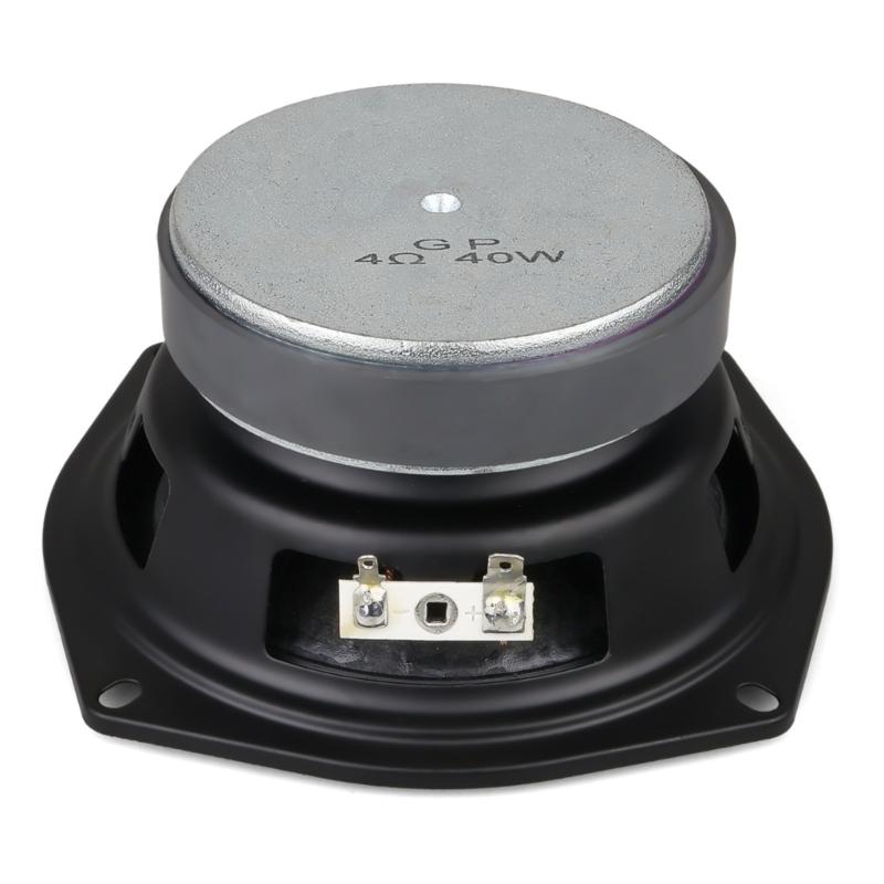 5,25-Zoll 40W 4 Ohm Subwoofer-Lautsprecher Y30 Magnete IPX7 Wasserdichtes Design Verbessert die Basswiedergabe ABS Metallkonstruktion