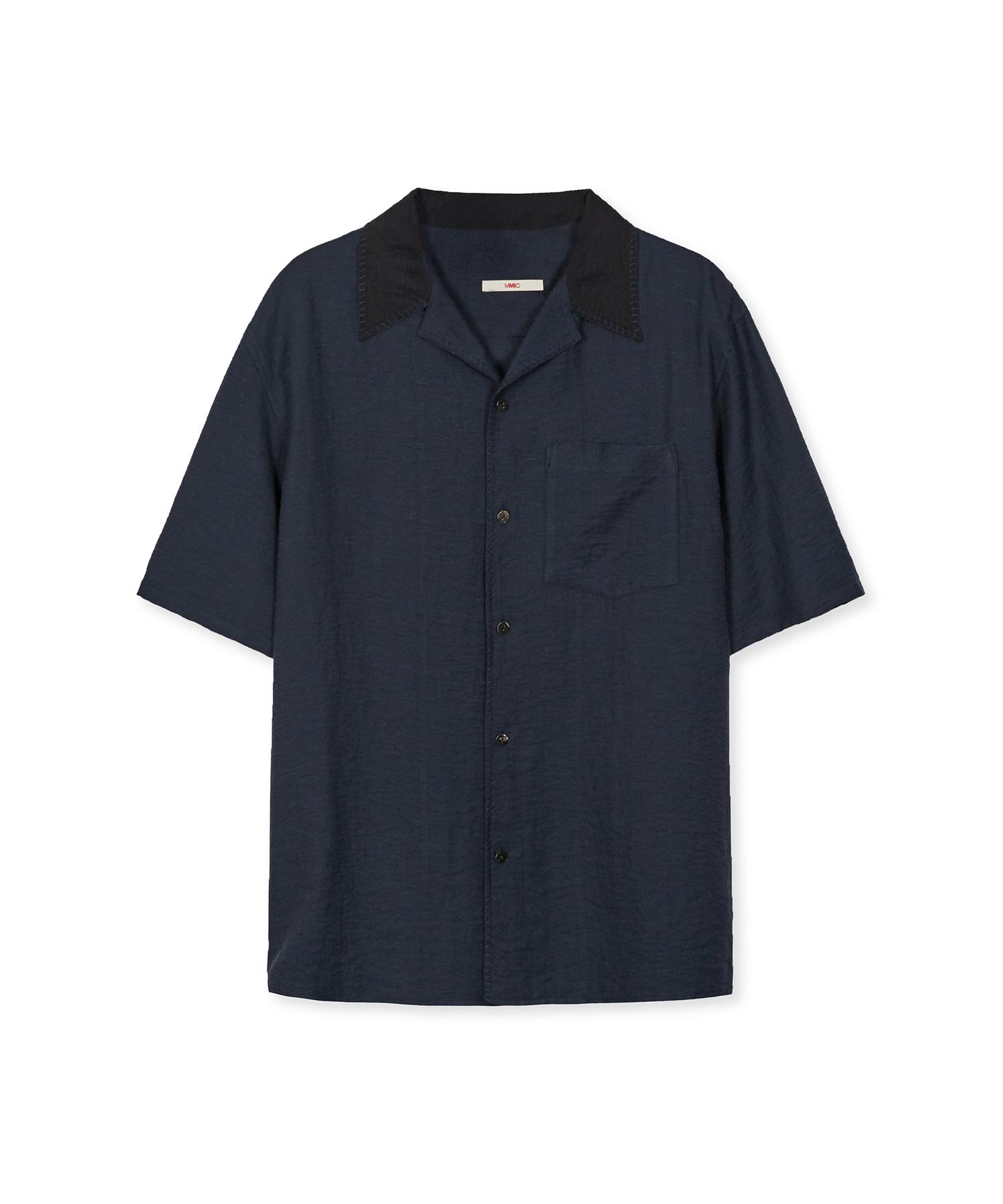 Mmic Sand Shirt Dark Navy L