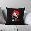 Ruby Gloom And Doom Kitty Square Pillowcase Polyester Linen Velvet Creative Zip Decorative Sofa Cushion Cover 18"