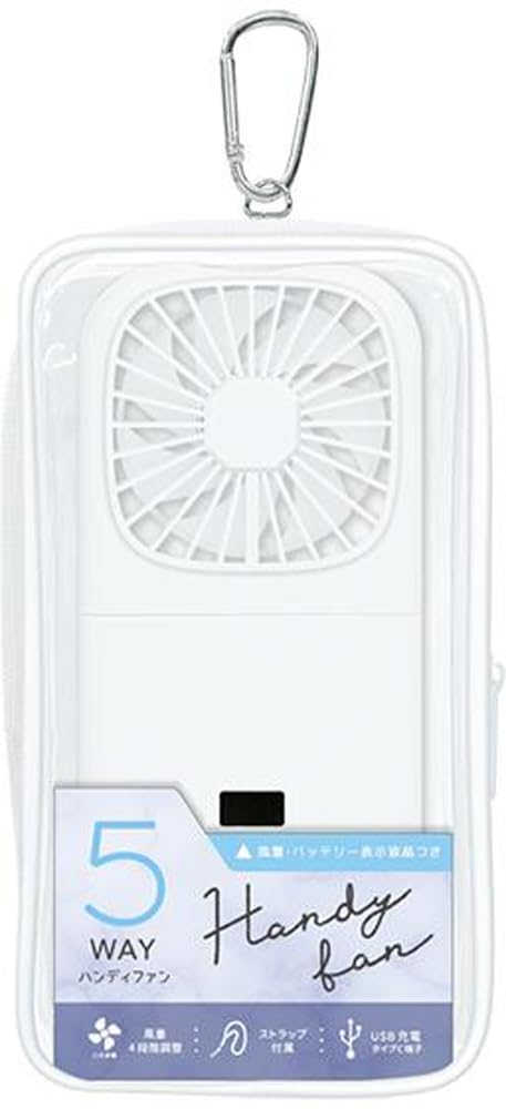 

Crux Pouchiri 5WAY Handy Fan White 128769 белый