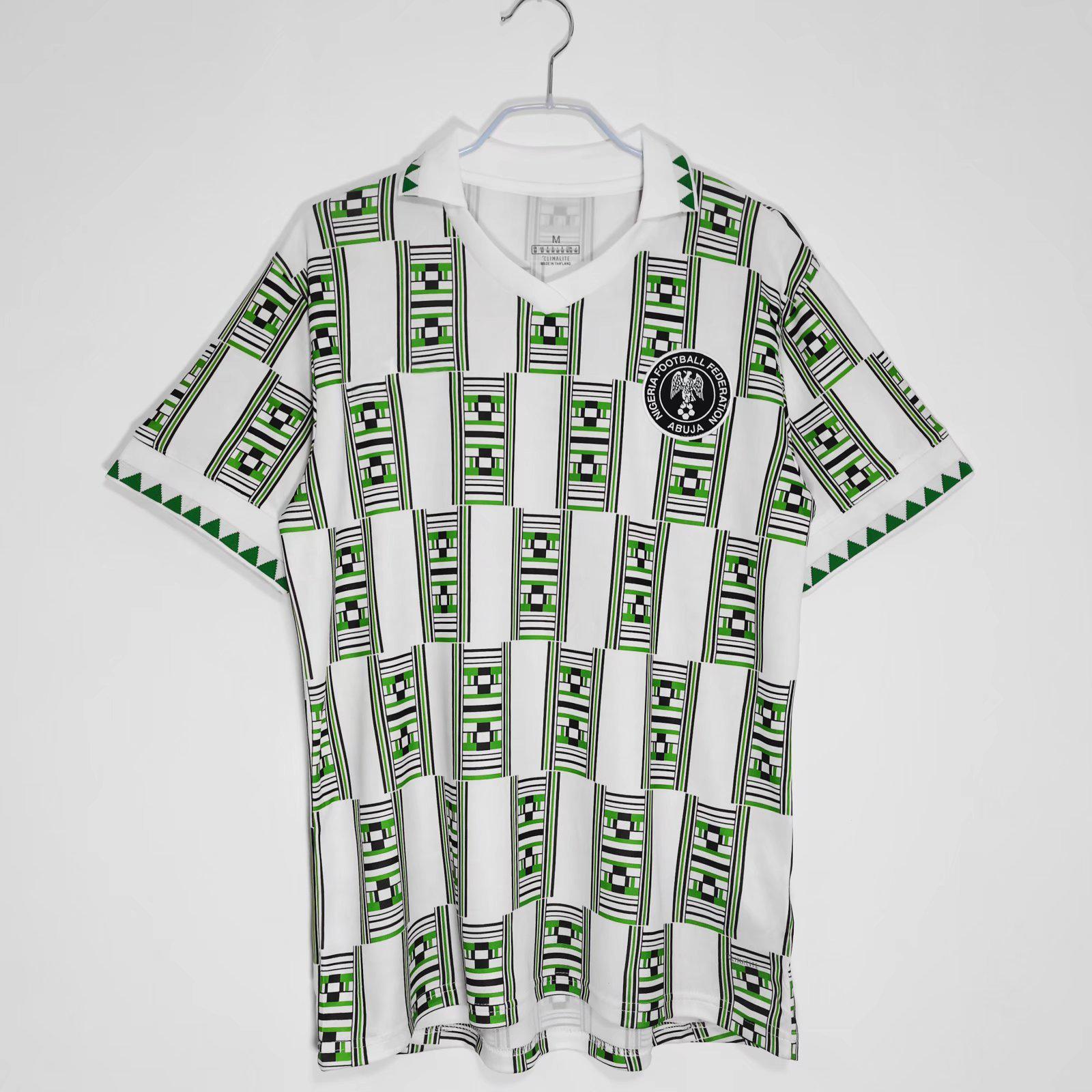 Nigērijas nacionālās komandas retro klasisks futbola