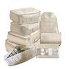 8 Pieces/Set Large Capacity Storage Bag Packing Clothes Underwears Shoes Organizer Travel Folding Dust-proof Pouch Suitcase