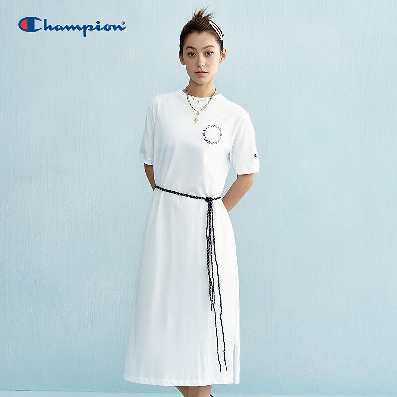 Champion Women s Pure Cotton Round Neck T-Shirt Dress M