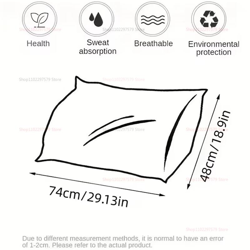 Pillows Antibacterial And Non-Deformed Cervical Spine Protection To Help Sleep For Home Use Soft And Comfortable Single Pillow
