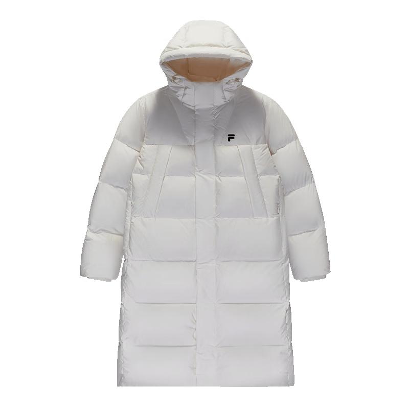 

FILA FUSION Couple s Long Hooded Down Jacket 180/100A/XL