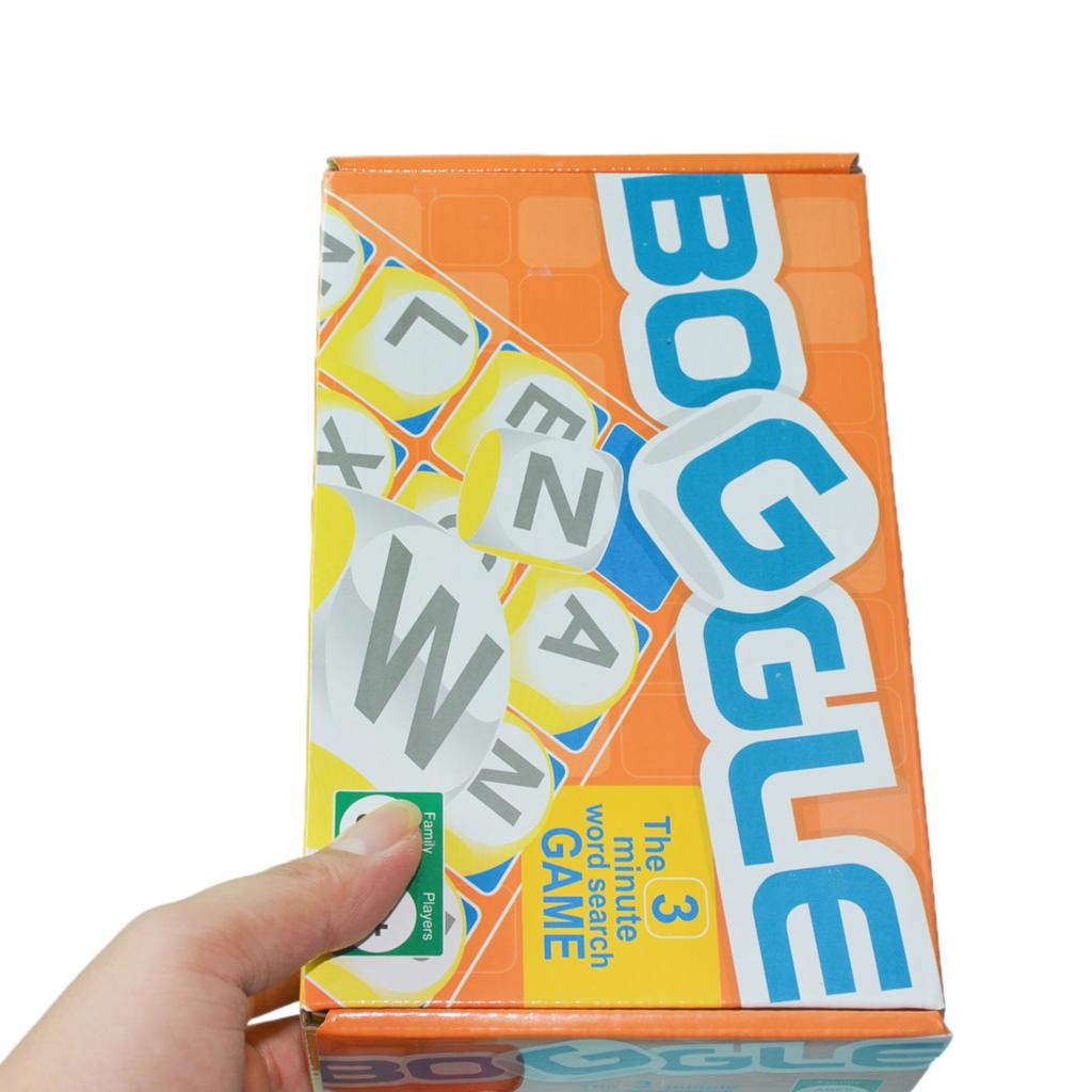 "Boggle: the Fast-Paced 3-Minute Word Search Dice Game" Word Spelling Game, Dice Spelling Game, Letter Puzzle, Interactive Board Ga