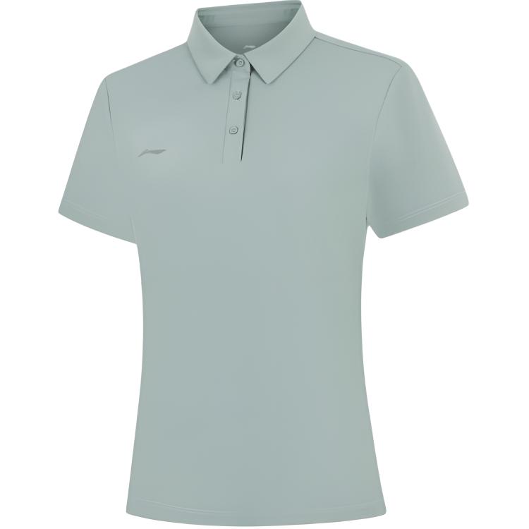 Li-Ning Comfortable Casual Simple Short Sleeve Polo Shirt Women tops APLW242-9 S