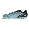 adidas X Crazyfast Messi.1 2G/3G AG 'Silver Blue Core Black' Sneakers IF0154