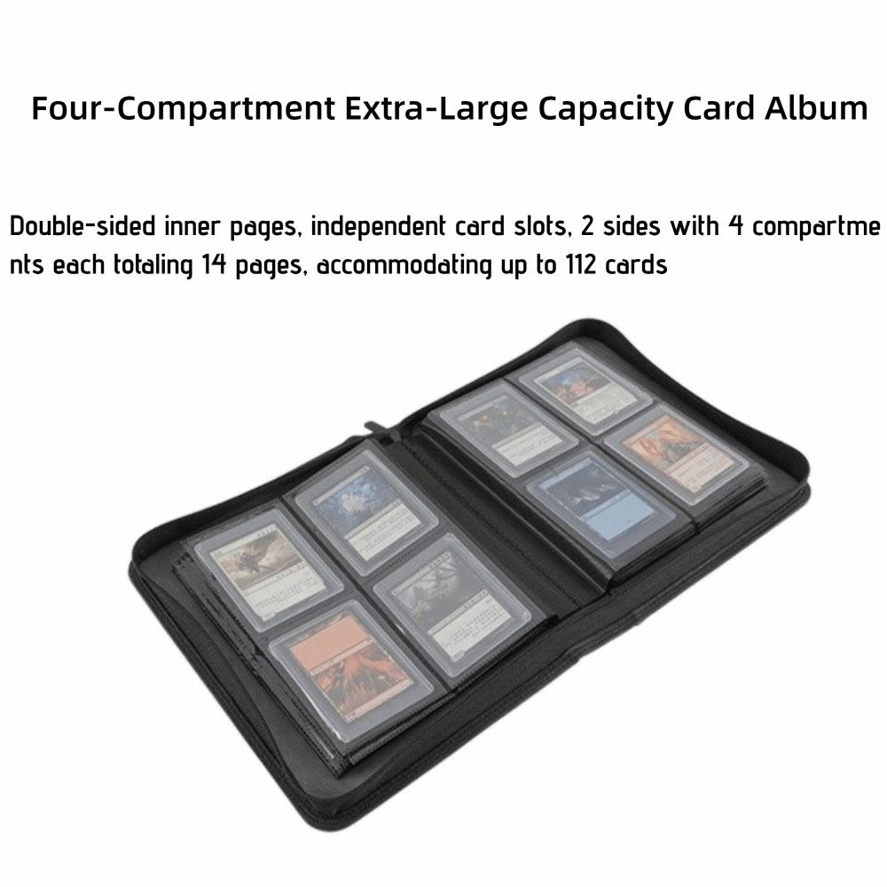 112 Toploaders Toploader Album PU Game Card Album Game Card Collector  Sport Cards