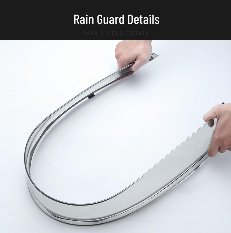 Honda Tenth Gen Accord, Civic, Lingpai, and Fengfan Car Window Rain Visor - Sun and Rain Guard for CR-V, XRV