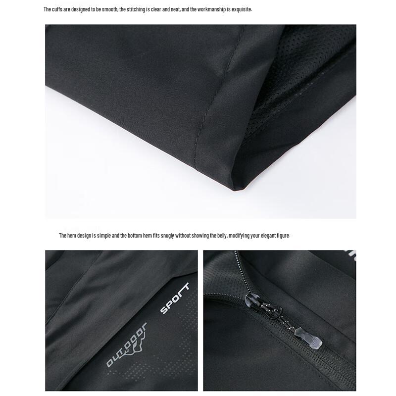 Yalu Unisex Hooded Outdoor Windbreaker Jacket