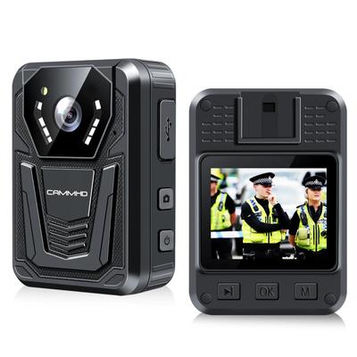 Kamera bezpieczeństwa CAMMHD 4K Quality Body Camera 32 GB 3400 mAh 12 godzin ciągłego użytkowania Nagrywanie jednym dotknięciem Wykrywanie ruchu Nagrywanie w pętli Podczerwień Noc