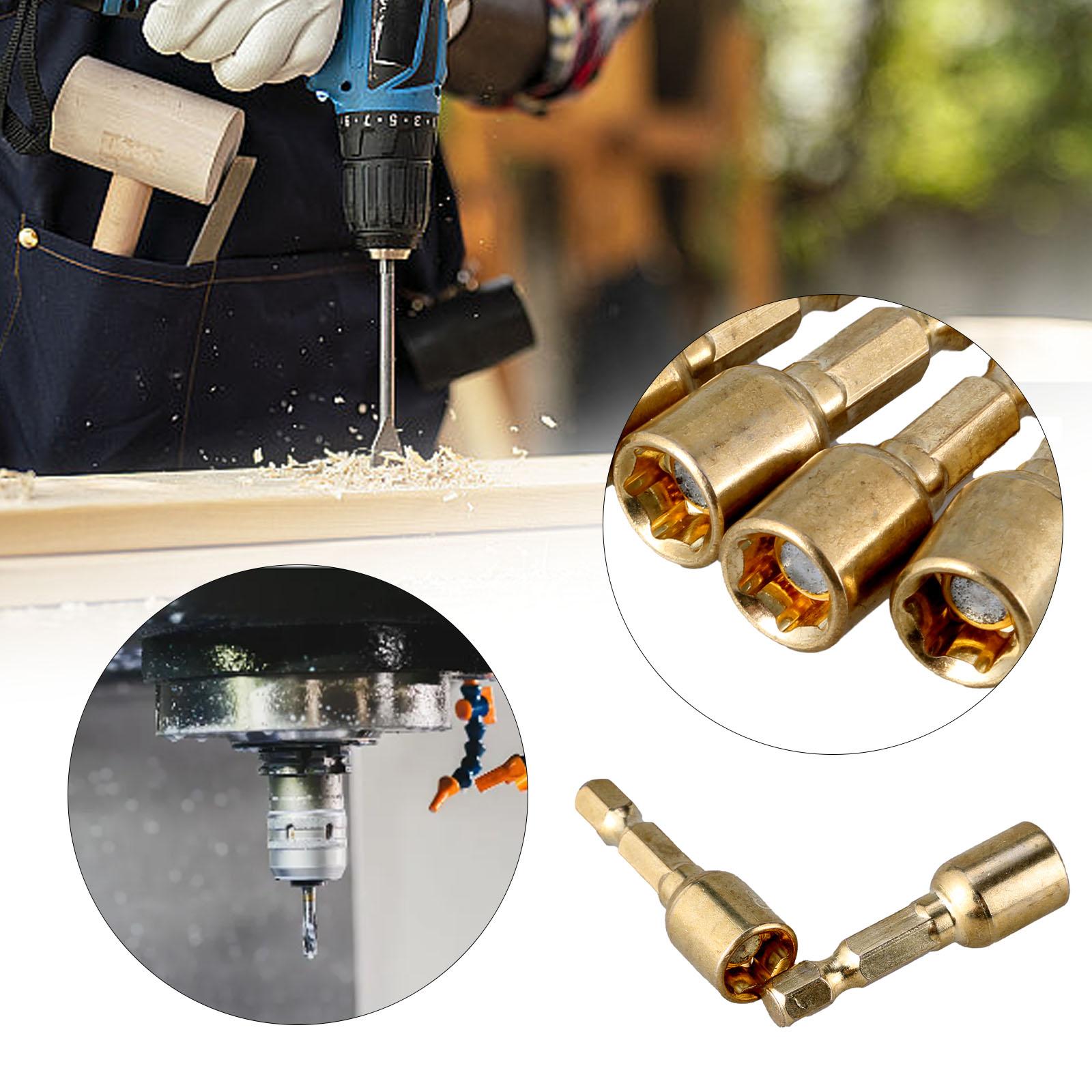 

Highly Hard Magnetic Nut Driver Bit Socket Set for Slip Resistant Grip Hexagonal Bit Socket for Car Maintenance
