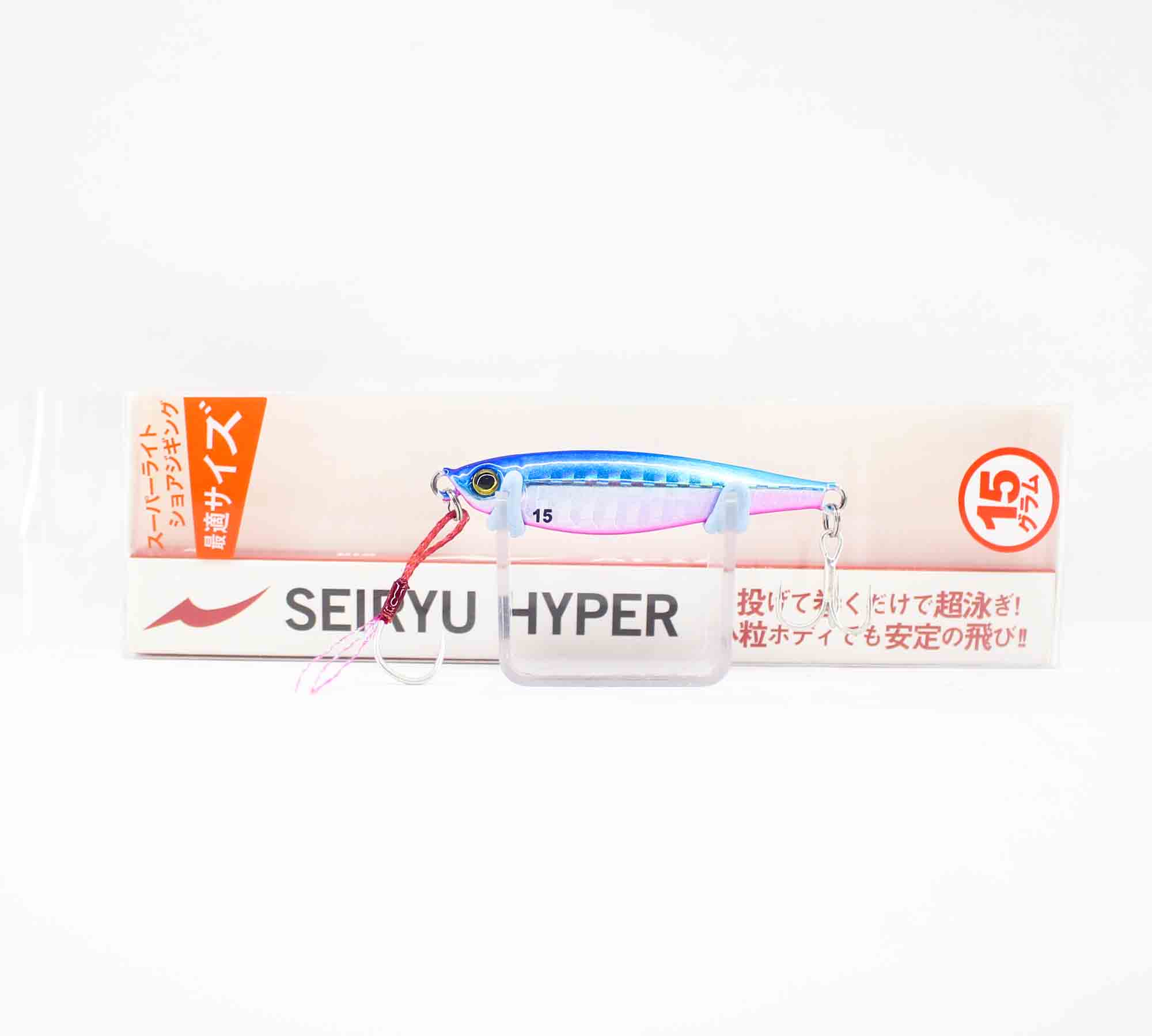 

Apia Metal Jig Seiryu Hyper 15 грамм Тонущая Приманка 07 (2355)