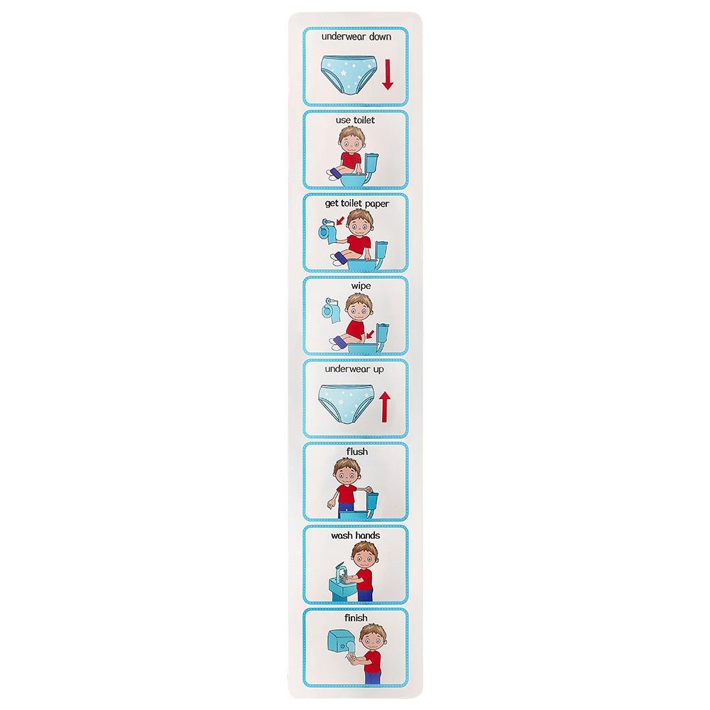 Toddler Training Kids Toilet Planner Life Skills Toilet Learning Aid  Potty Training