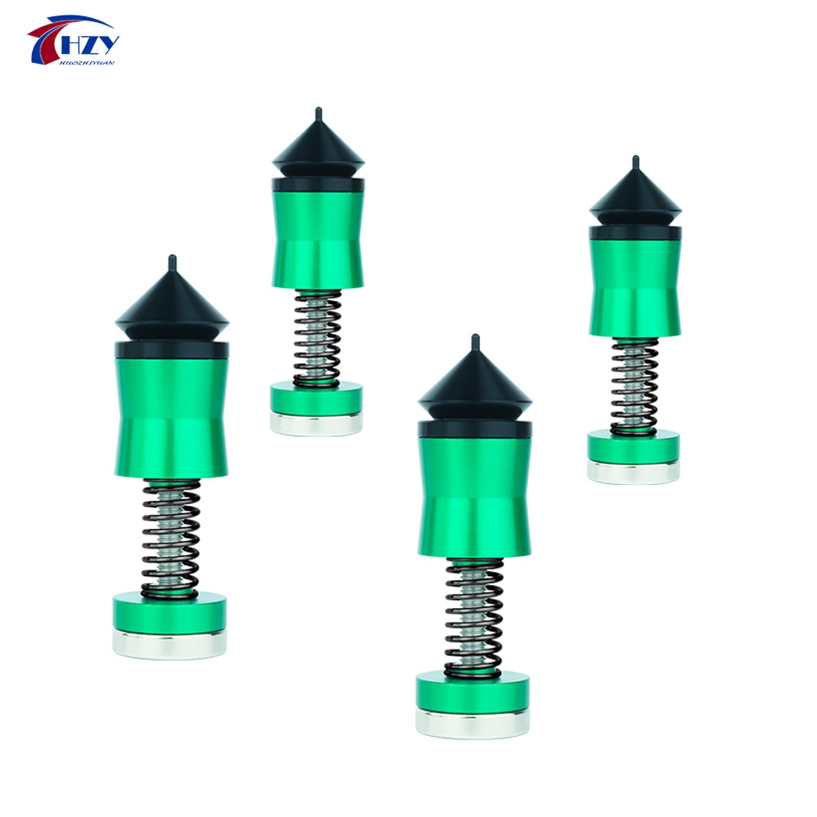 

Набор из 4 магнитных держателей для печатных плат, «Третья рука», стойки-опоры для пайки электроники зелёный