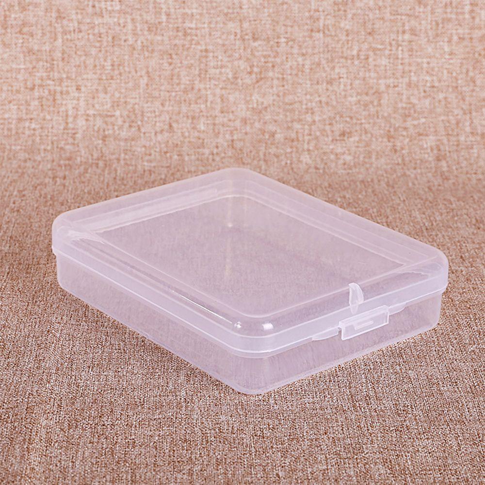 Masks Dustproof Portable Disposable Powder Puff  Case Mask Storage Case Transparent Storage Box