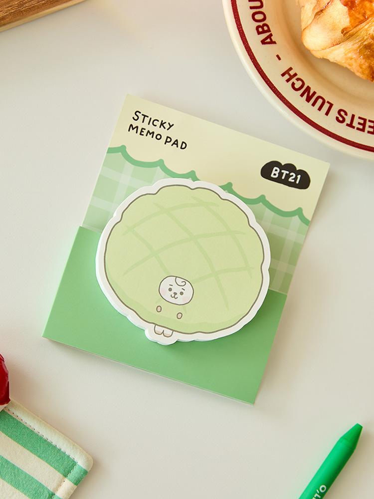 BT21 RJ Bakery Sticky Memo Pad
