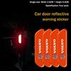 4pcs Car Door Sticker Reflective Safety Warning Mark Decoration Decals For Volvo Rdesign XC60 XC40 V60 V40 EX30 XC90 S60 V50 S90