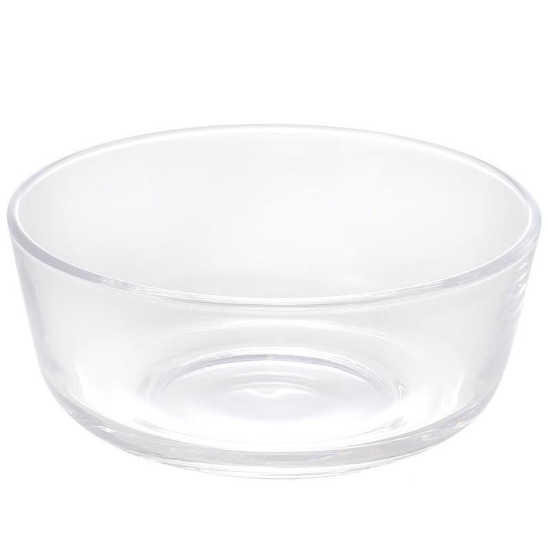 Clear Glass Salad Fruit Bowl