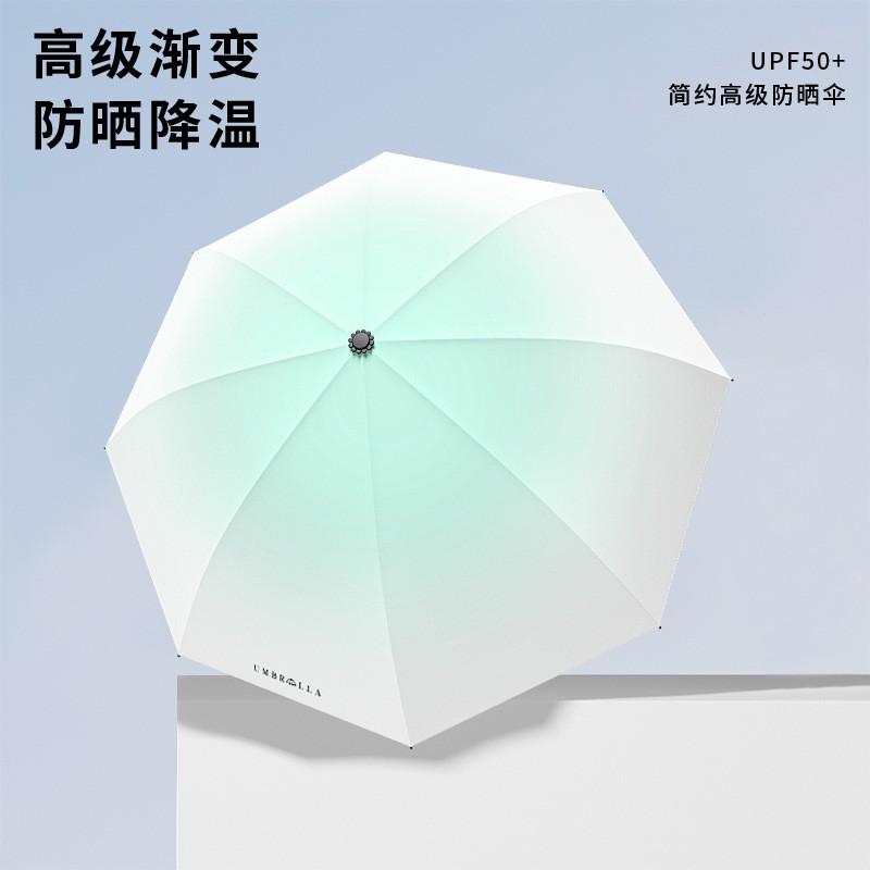 24-Rib Automatic Large Folding Umbrella Women Double Person UV Protection Rain Sun Dual Use