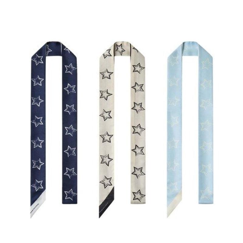 VINTAGE HOLLYWOOD Star Long Twilly Scarf_VH2335SC001M