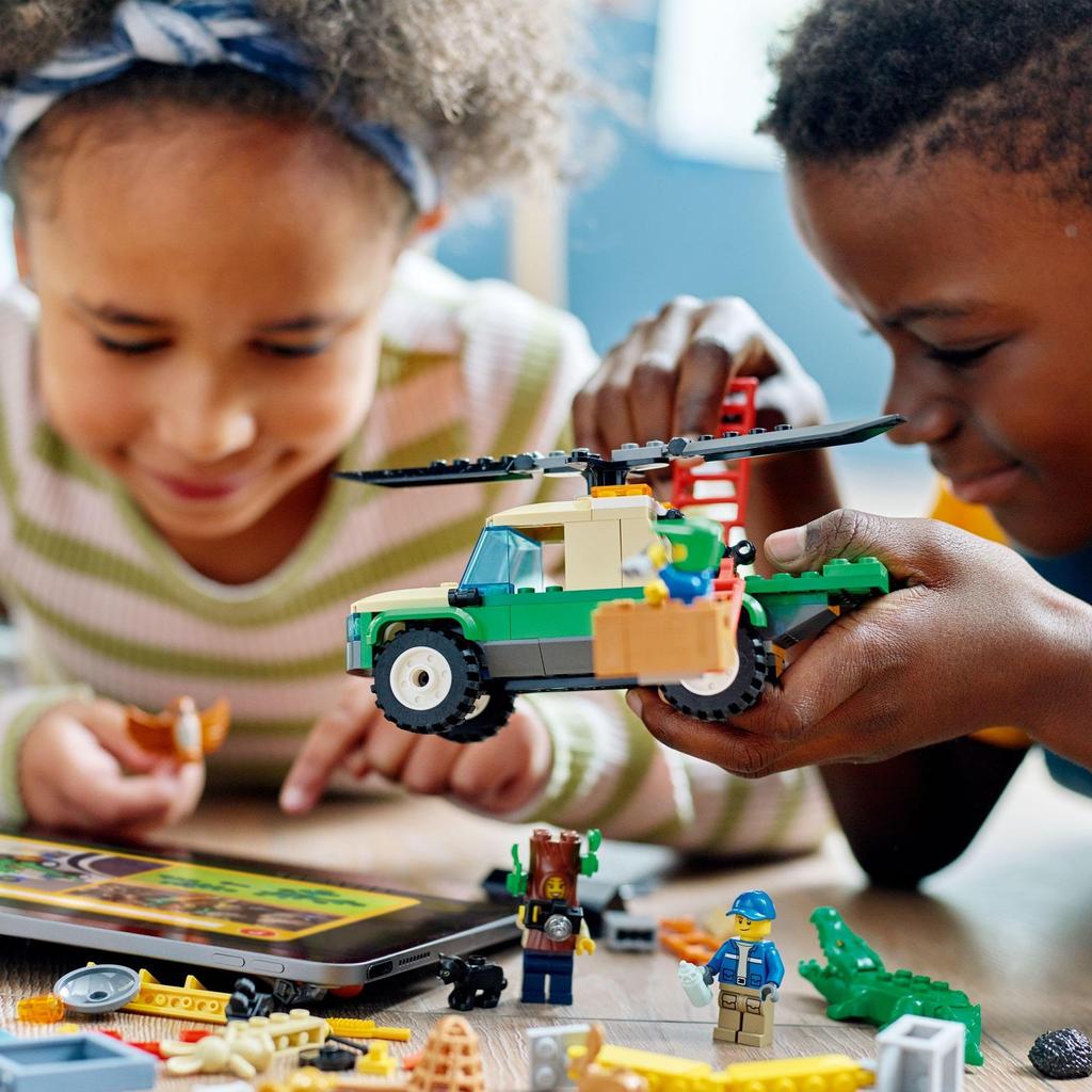 LEGO City Wild Animal Rescue Mission 60353 Toy Block Present Animal Animal Rescue Boys Girls Ages 6+