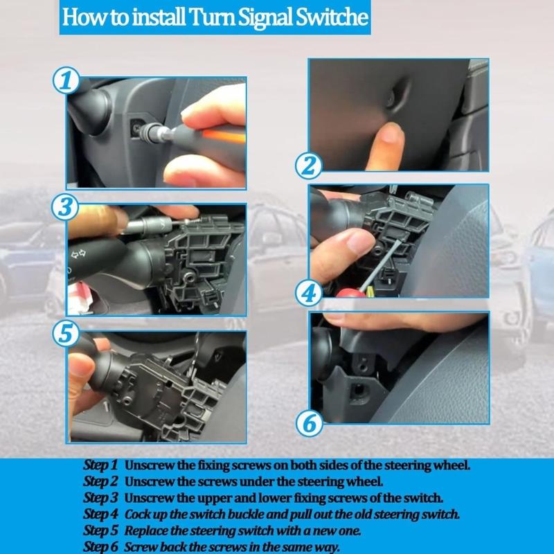 Automobile Turn Signal Switches 15906128 For Select Model Indicator Headlights Rear Fog Light Stalk Switches