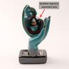Keramik Gesichts Wasserfall Räuchergefäß Modern Rückfluss Räucherhalter Meditation Heimdeko Zen Aromatherapie Ornament Einzigartiges Geschenk