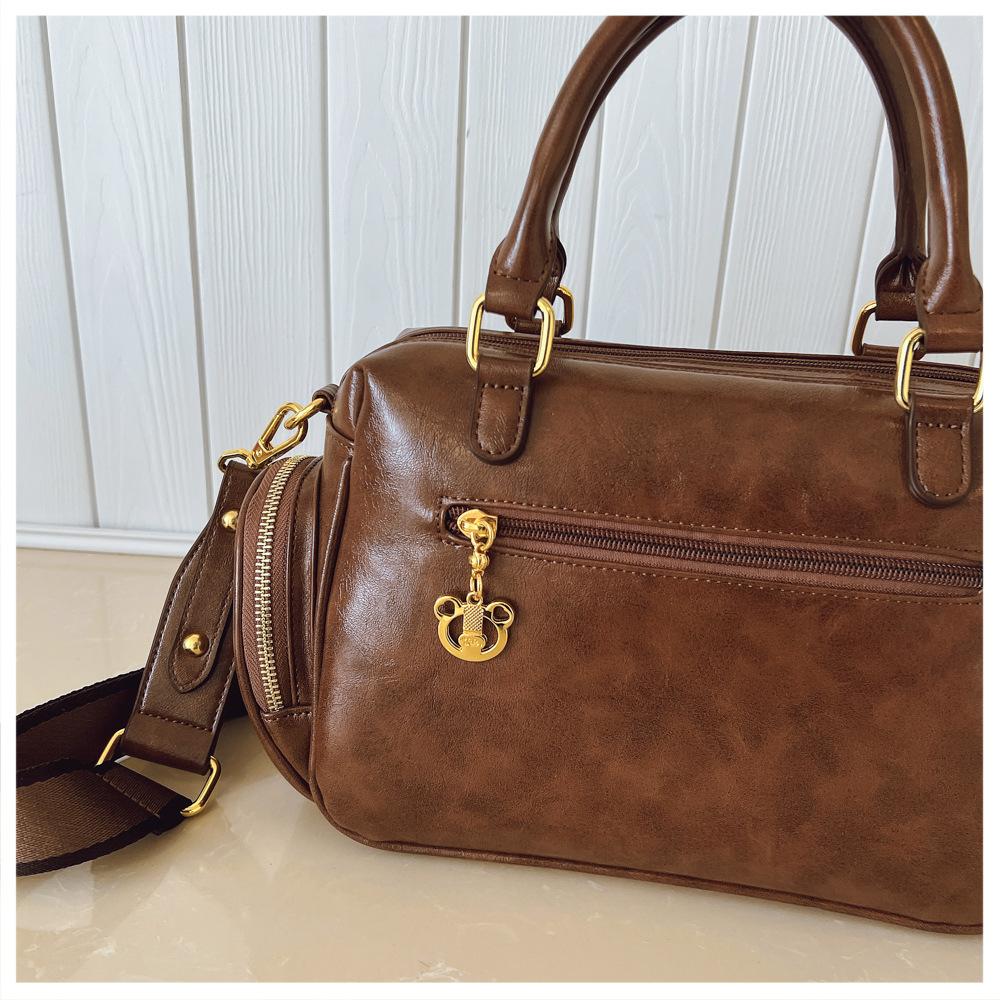 BEIBAOBAO New Design Versatile Women's Handbags Fashionable Foreign Style Ladies Tote Bag Cute Cartoon Single Shoulder Bag High Sense PU Messenger Bag