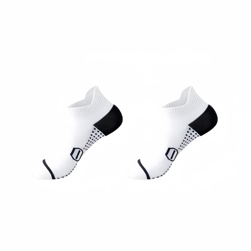 Men's Running Socks, Summer Thin, Anti-odor, Sweat-absorbing, Marathon Men's Sports, Pure Cotton Short Tube Basketball