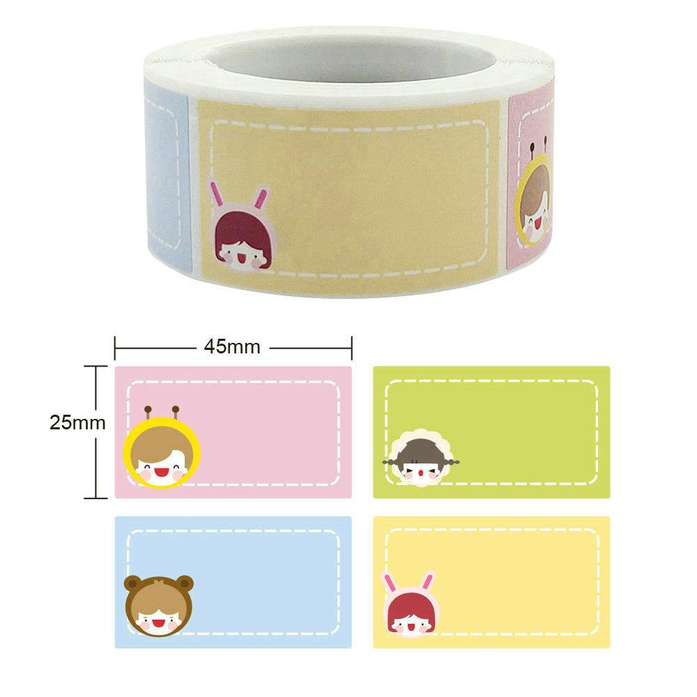 Hit Name Sticker Wholesale Rolls Of Handwritten Name Stickers For Children Namechildren'S Self-Adhesive Label Sticker Name Tag