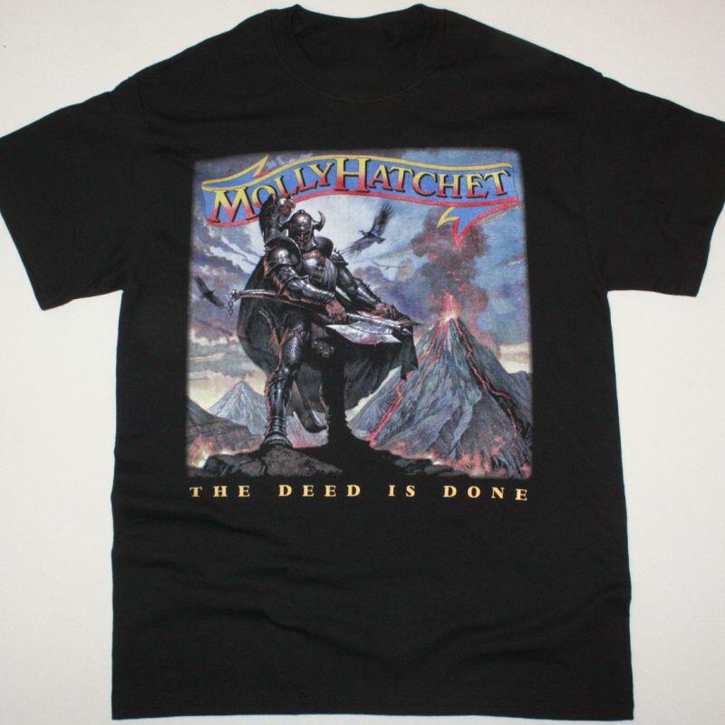 

MOLLY HATCHET THE DEED IS DONE Unisex Cotton Classic T-shirt All Sizes BO290 Unisex T-Shirt M