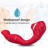 Female Double Orgasm Sucking Vibrator G Spot Clitoris Stimulator with Imitates Finger Touching Stimulation Sucker Oral Clitoris Stimulator Erotic