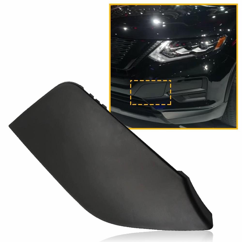 

Front Bumper Tow Hook Eye Cover Cap For Nissan Rogue 2017 2018 2019 2020 OE 622A0-6FL0H Only Fit Standard Model чёрный