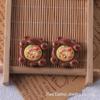 Adorable Cat Pizza DIY Keychain Kit: Includes Handmade Materials, Resin, Patch, Cream Glue, and Accessories for Food Play Simulation.