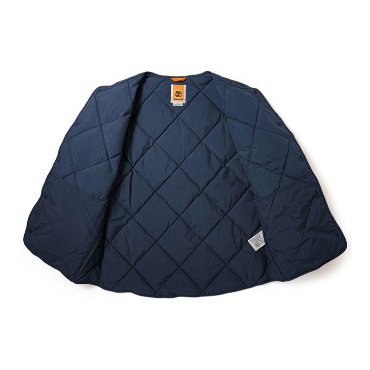 Timberland Solid Color Casual Comfortable Outdoor Warm Sleeveless Down Jacket Men Jacket Deep-Sapphire-Blue A6G6D-433