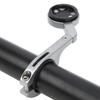 Fahrrad Kilometerzähler Computer Verlängerungshalterung Aluminiumlegierung Fahrrad Verlängerungshalterung Grau
